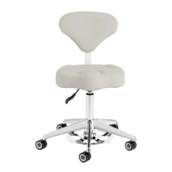 Meistro kėdė Azzurro 156-F, pilka | Grožio salonams