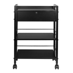 Kosmetologinis staliukas Pro Ink 1019A juodas salonams