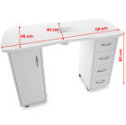 Manikiūro stalas 2027 su dulkių surinkėju