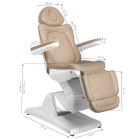 Elektrinis kosmetologinis krėslas Azzurro 870 rudas