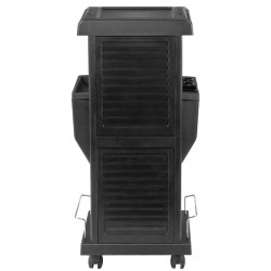 Kirpyklinis vežimėlis 100C, juodas – patogiam darbui salone