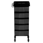 Kirpyklinis vežimėlis Gabbiano 008 juodas