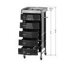 Kirpyklinis vežimėlis Gabbiano 008 juodas