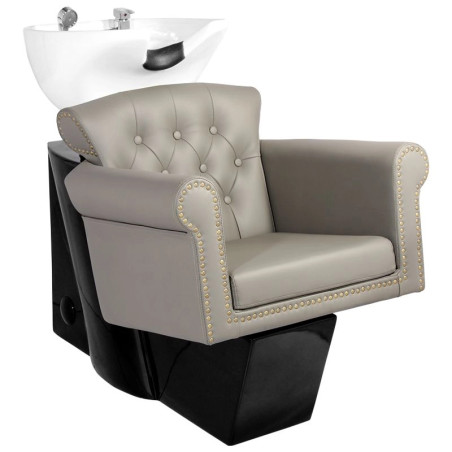 Kirpyklinė plautuvė Gabbiano Berlin, pilka