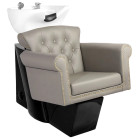 Kirpyklinė plautuvė Gabbiano Berlin, pilka