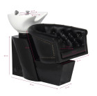 Kirpyklos plautuvė Gabbiano London – juoda, elegantiška