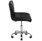 Meistro kėdė A-5299 grožio salonui, juoda