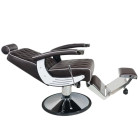 Barber kėdė Gabbiano Imperial, ruda – komfortas salonui