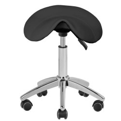 Meistro kėdė balno tipo AM-302, juoda