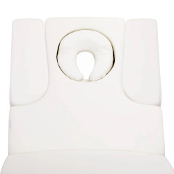 Elektrinis masažo stalas Azzurro 815B, baltas