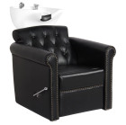 Kirpyklinė plautuvė Gabbiano Berlin Lux, juoda