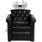 Kirpyklinė plautuvė Gabbiano Berlin Lux, juoda