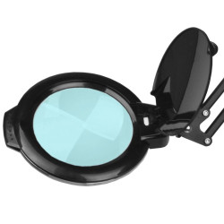 LED lempa-lupa Glow Moonlight 8013/6 – juoda, 5D