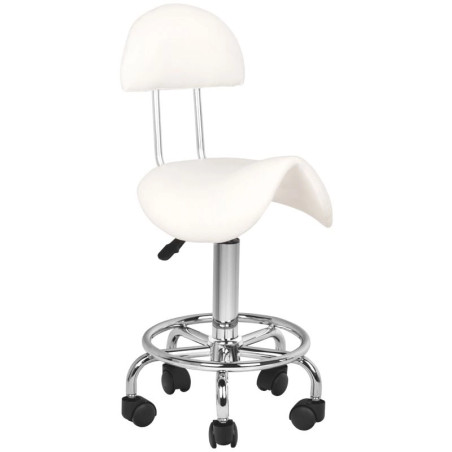 Meistro kėdė balno tipo 6001, balta