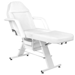 Mechaninis kosmetologinis krėslas Basic 202, baltas