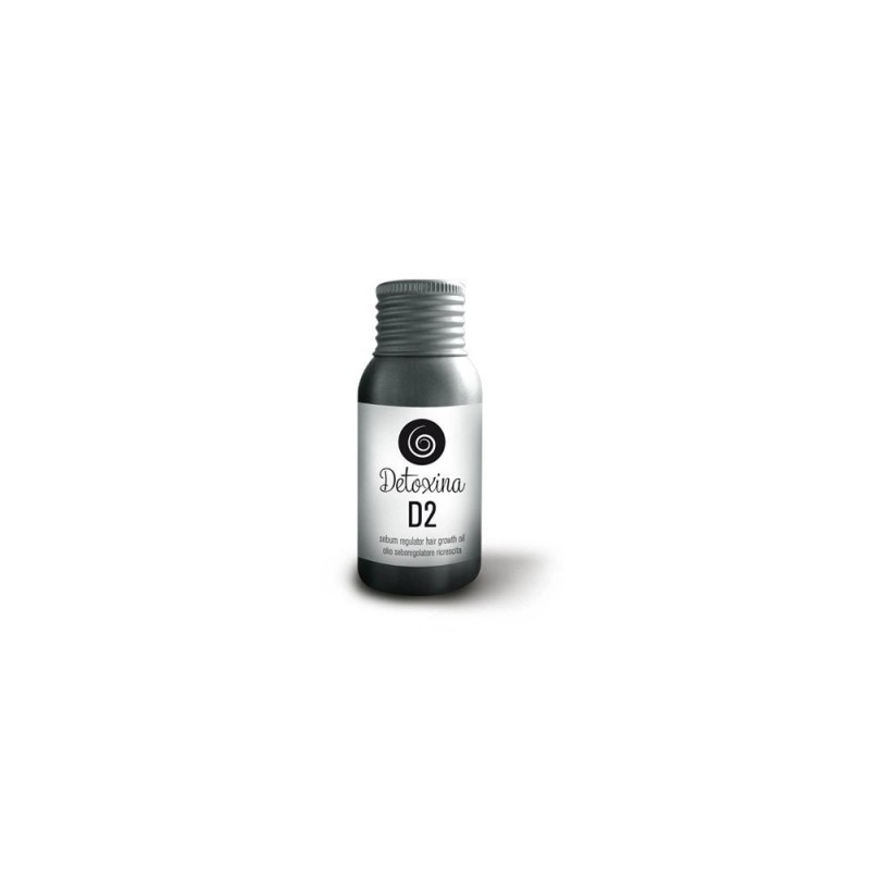 „Delta Studio Detoxina D2“ sebumą reguliuojantis aliejus (50 ml) riebios galvos odos balansui
