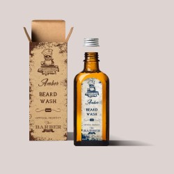 Gintaro energija ir švelnumas jūsų barzdai su „Amber“ šampūnu