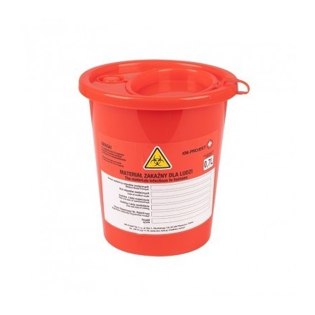 Medicininių atliekų konteineris 500–800 ml