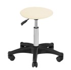 Kilpinis užvalkalas kėdutei su guma, kreminis