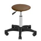 Kilpinis užvalkalas kėdutei su guma, rudas