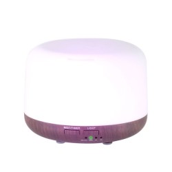 Ultragarsinis aromaterapinis difuzorius su LED apšvietimu – raminantis SPA efektas jūsų erdvėje