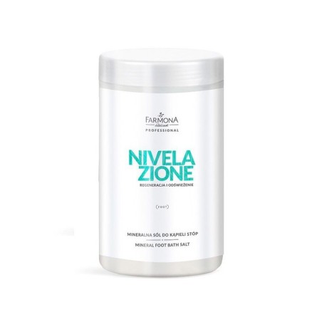 Antibakterinė jūros druska pėdų vonelėms Farmona Nivelazione (1500 g) – gaivina, minkština ir saugo